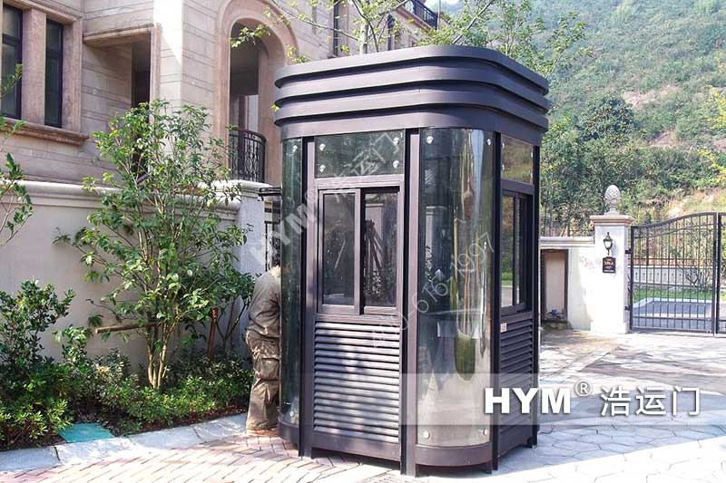 万达集团保安岗亭案例